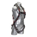 Kapture 5 Point Elite+ Full Body Harness - Dorsal D-Ring - QC Chest - Tongue Buckle Legs & Shoulder Pads - All Sizes