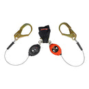 Brute Backer Self Retracting Lifeline - Leading Edge (Steel Rebar Hook) - 8.5ft