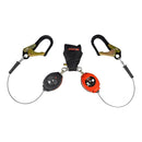 Brute Backer Self Retracting Lifeline - Leading Edge (Aluminum Rebar Hook) - 8.5ft