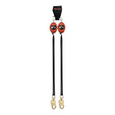 Brute Backer Self Retracting Lifeline - Leading Edge - Tie Back Webbing - Steel Snap Hook - 8.5ft