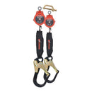 Micron Self Retracting Lifeline - Lrg Aluminum Rebar Hook w/ Steel Gate - 6ft