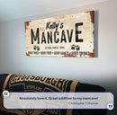 Good Times Personalized Man Cave Sign: Custom Bar Signs for Home Bar – Perfect Man Cave Wall Decor