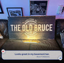 Beer Barrel Bar Sign: Custom Bar Signs for Home Bar – Ideal Man Cave Wall Decor & Perfect Gift for Him