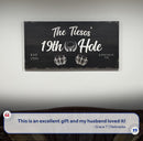19th Hole Golf Personalized Sign II