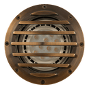UNB01 Cast Brass Low Voltage Grille Commercial PAR36 LED In-ground Well Light IP65 Waterproof