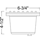 UNB01 Cast Brass Low Voltage Grille Commercial PAR36 LED In-ground Well Light IP65 Waterproof