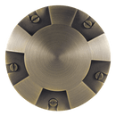 UNB07 Cast Brass Low Voltage Round Multi-Directional LED In-ground Well Light IP65 Waterproof