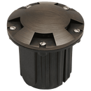 UNB07 Cast Brass Low Voltage Round Multi-Directional LED In-ground Well Light IP65 Waterproof