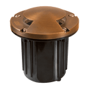 UNB10 Cast Brass Round Bi-Directional Low Voltage LED In-ground Well Light
