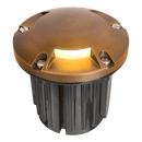 UNB11 Cast Brass Round Tri-Directional Low Voltage LED In-ground Light