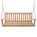Keystone Amish Co. 4 Foot Franklin Red Cedar Porch Swing with Cup Holders