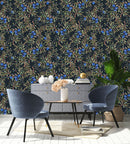 Blueberry Pattern Wallpaper