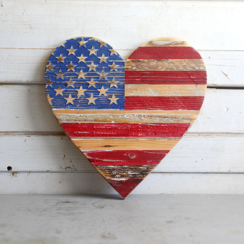 USA Pallet Wood Hearts