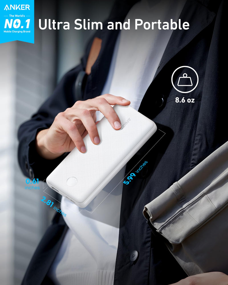 Anker 313 Power Bank (PowerCore 10K) Black