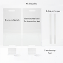 Zig Zag Gate Suction Kit