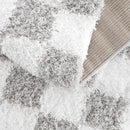 Atira Gray Checkered Area Rug