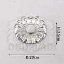 DecorBites™ Crystal Flower Spotlight - LED Ceiling Light for Home Living Room Décor