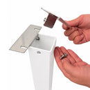 Retrobox / UptownBox Optional Sidewalk Surface mounted Pole