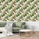 Exotic Green Plants Wallpaper