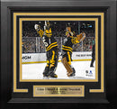 Linus Ullmark & Jeremy Swayman 2023 Winter Classic Boston Bruins 8" x 10" Framed Hockey Photo
