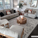 Umay Textured Beige Rug - Clearance