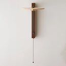 Umbrella Aura Arm Travertine Wall Lamp
