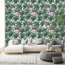 Flamingo Pattern Wallpaper