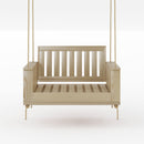 Amish Casual Rockford Daybed Swing Package with Included Cushions, Lounge, Unfinished with Clearcoat