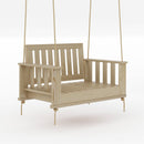 Amish Casual Rockford Daybed Swing Package with Included Cushions, Lounge, Unfinished with Clearcoat