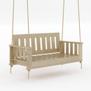 Amish Casual Rockford Daybed Swing Package with Included Cushions, Sofa, Unfinished with Clearcoat