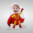 Unleash Your Inner Superhero, with a Custom 3D Pillow that Puts Your Face in the Spotlight! My Face Pillow – Your Ultimate Alter Ego!