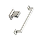 Modern Polished Nickel "Heirloom" Knob and Drawer Pulls