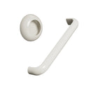 Ivory White "Vibe" Cup Knob and Drawer Pull
