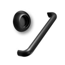 Matte Black "Vibe" Cup Knob and Drawer Pull