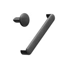Matte Black "Volumi" Cabinet Knob and Drawer Pull