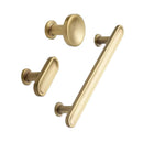 Dark Brushed Gold "Chateau" Cabinet Knobs and Drawer Pull