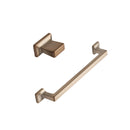 Modern Brushed Bronze "Heirloom" Knob and Drawer Pulls