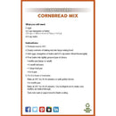 Gluten Free Cornbread Mix | Pack of 6 | 18 oz | Shipping Included | Heartland Gourmet | 2015