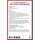 Gluten Free Red Velvet Cupcake Mix | Pack of 6 | 16 oz | Shipping Included | Heartland Gourmet | 2022