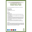 Gluten Free Rosemary Basil Pizza Crust | 15.4 oz | Heartland Gourmet | 2024