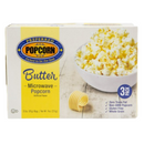 Butter Flavored Microwave Popcorn | Pack of 6 Boxes | Preferred Popcorn