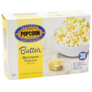 Butter Flavored Microwave Popcorn | Box of 3 | Preferred Popcorn
