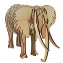 3D Elephant Wooden Puzzle | RCK Creations & More