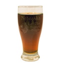 Etched Pilsner Glass | Customizable | RCK Creations & More