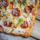 Wanda's Organic Oregano & Basil Pizza Crust Mix | Pack of 4 | 15 oz | Shipping Included | Heartland Gourmet | 1376