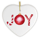 Joy Christmas Ornament