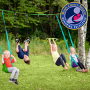 Slackers Swingline™ Rope Swing set - Backyard Outdoor Swing line System for Kids | BolderPlay