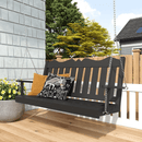Keystone Amish Co. 5 Foot York Composite Porch Swing, Turf Green