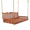 Keystone Amish Co. 6 Foot York Red Cedar Swing Bed, Cedar Stain