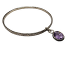 Amethyst Sterling Silver Bracelet | Jules Jewelbox